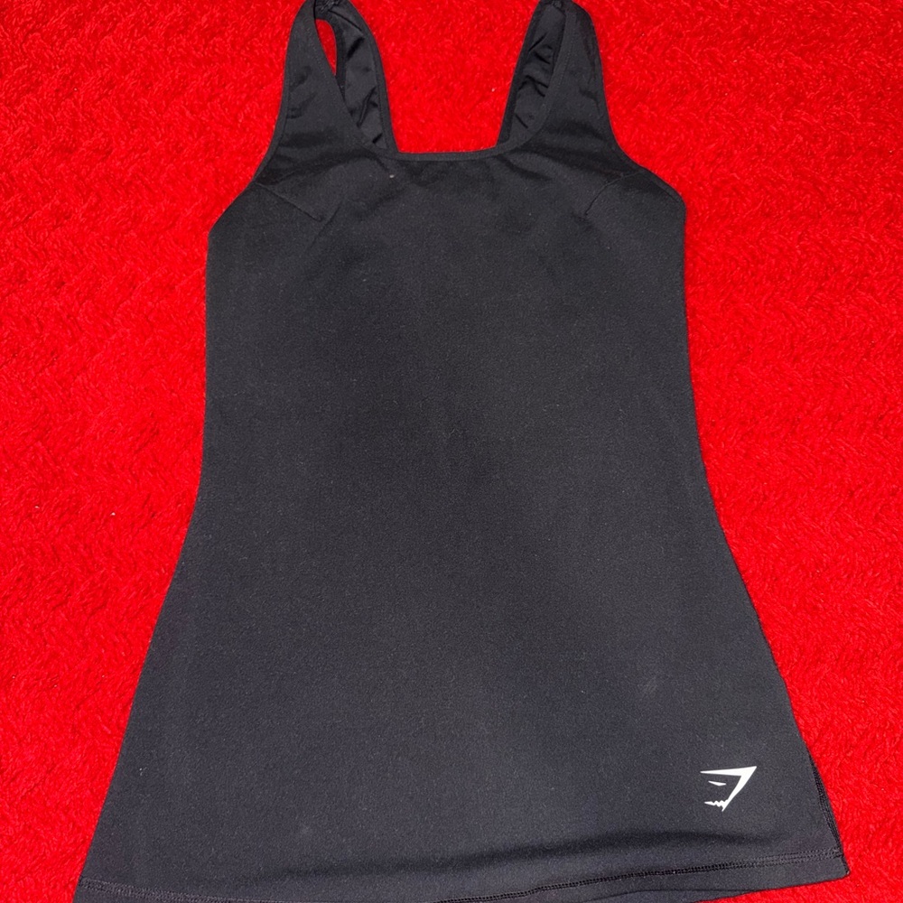 Gymshark Women's Black Tank Top